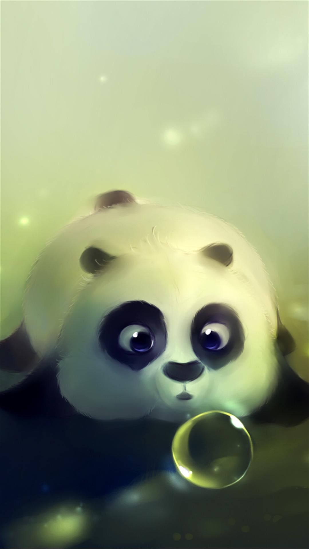 Cute Panda Bubble iPhone HD Photo.jpg
