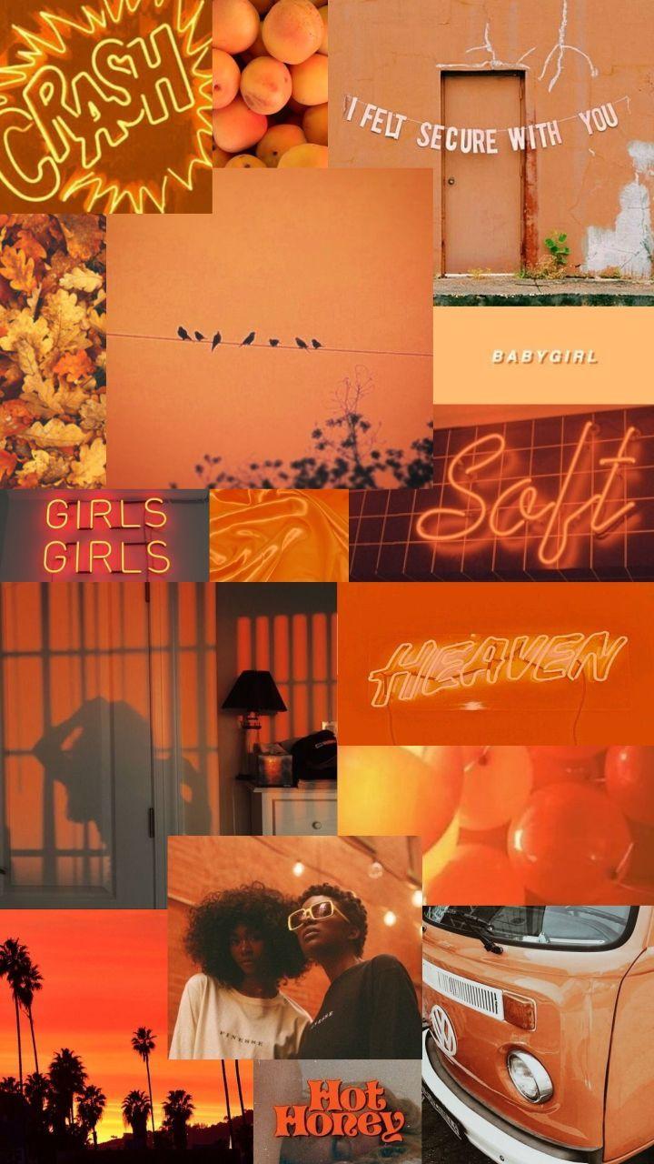 Orange Aesthetic Phone wallpapers.jpg