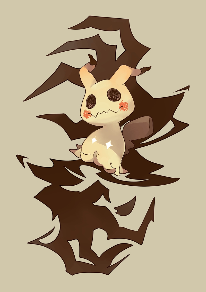 Mimikyu iPhone Wallpaper.png
