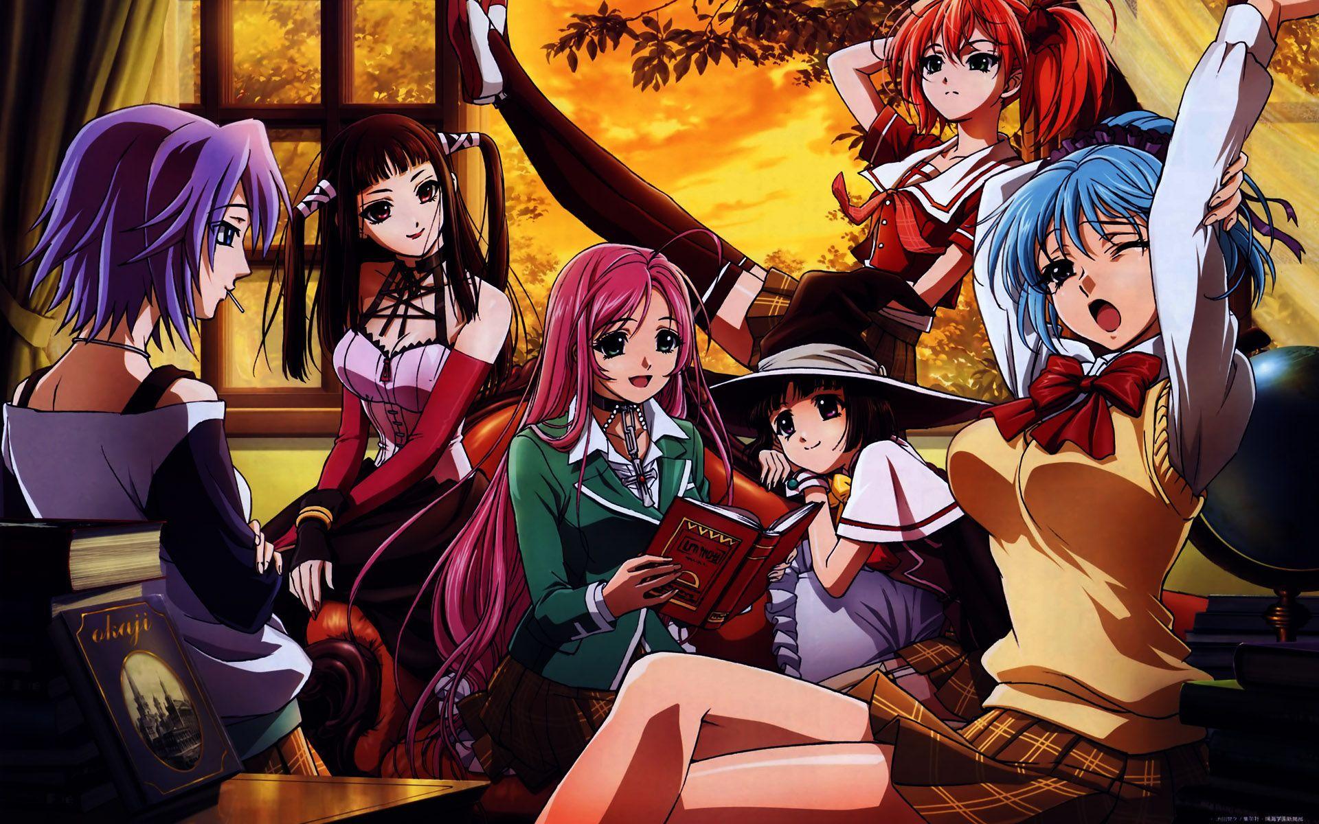 Rosario + Vampire Wallpaper.jpg