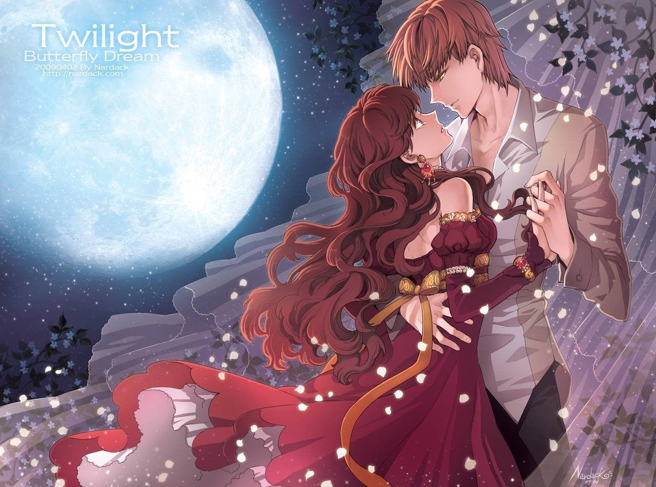 Holding Hands Romantic Anime Image.jpg