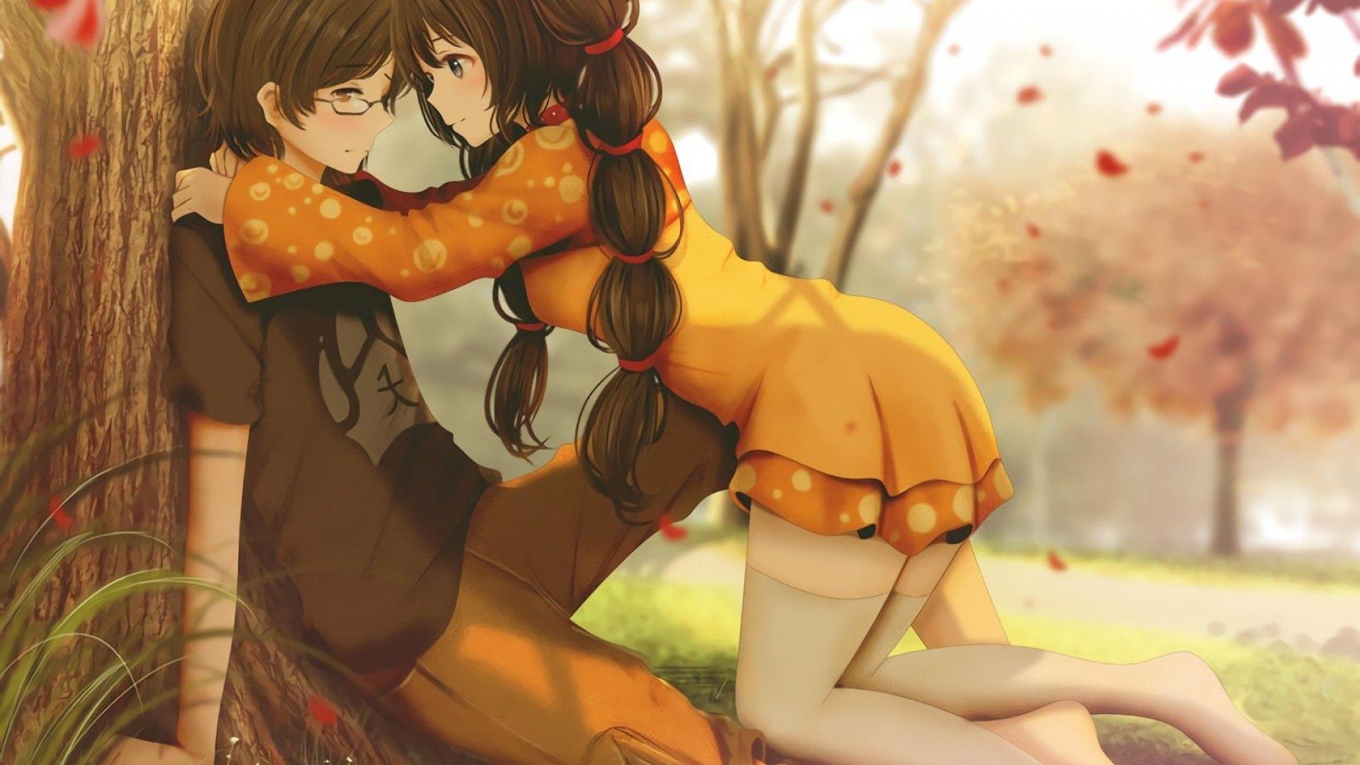 Holding Hands Romantic Anime Wallpaper.jpg