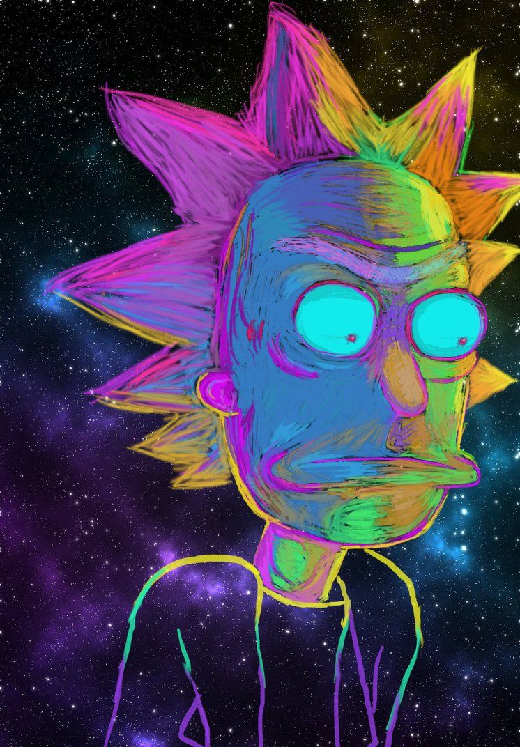 Rick and Morty Trippy Wallpapers