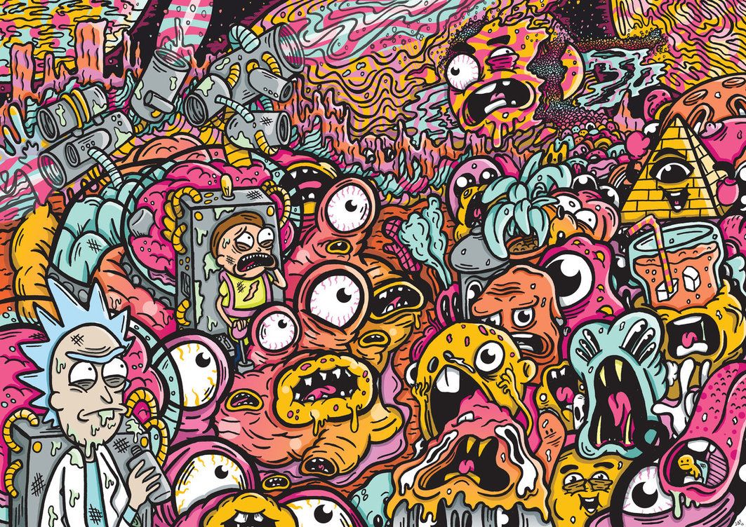 Rick and Morty Trippy Wallpaper.jpg