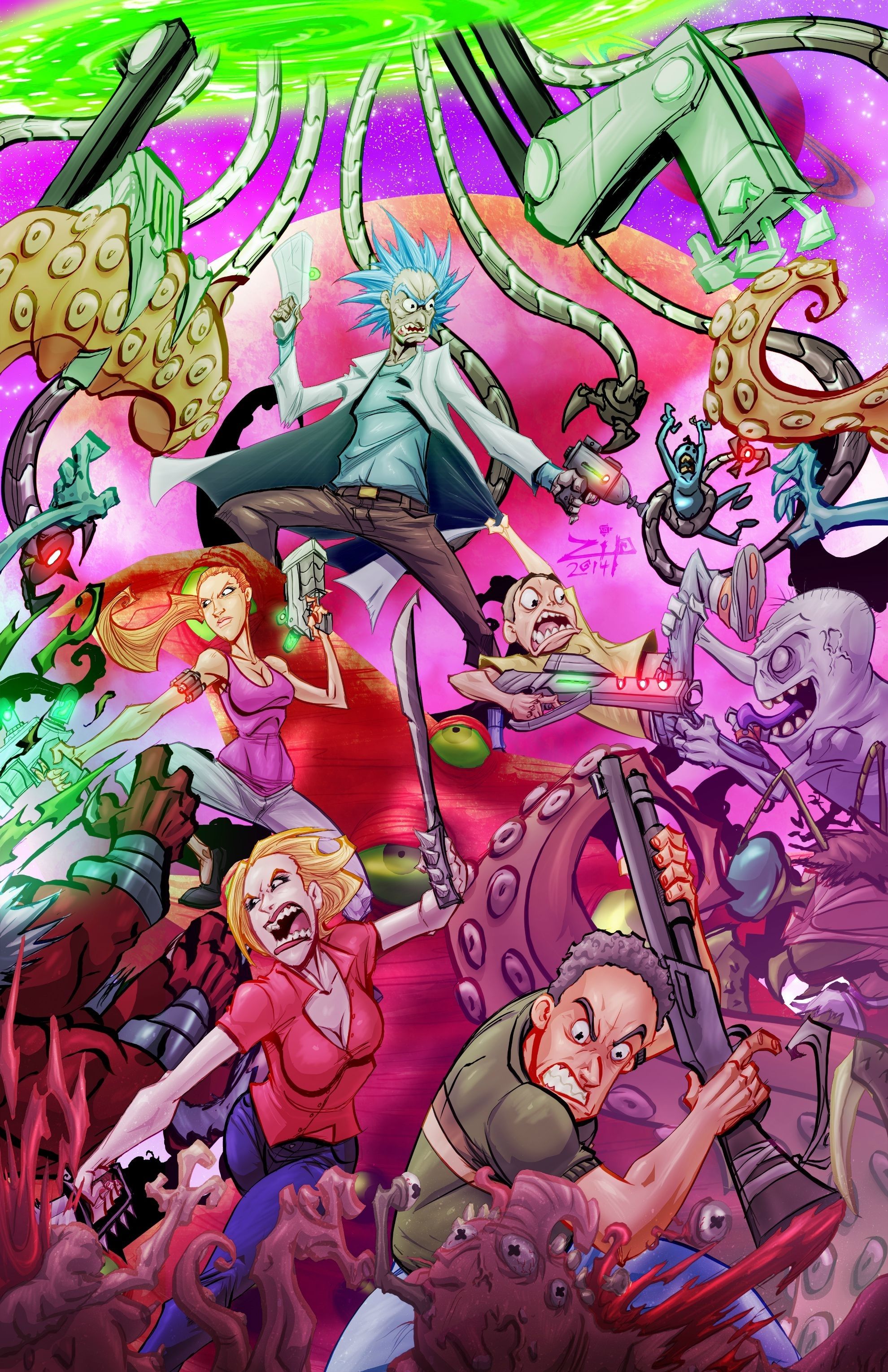 Rick and Morty Trippy Images.jpg