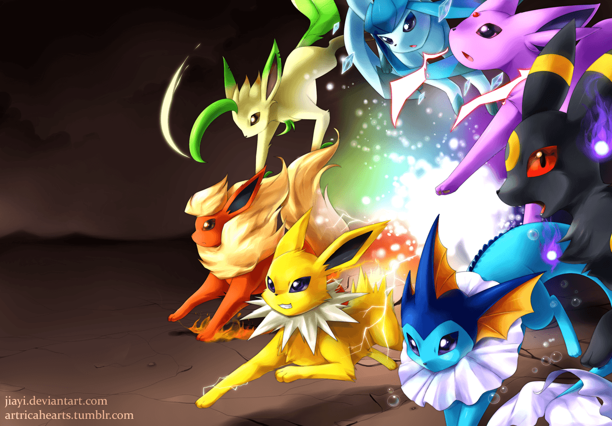 Cute Eevee Evolutions Pictures.png