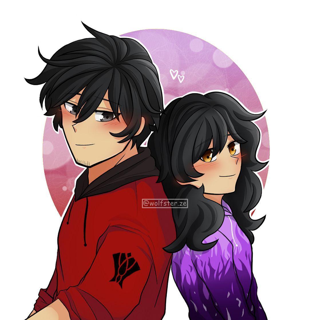 Aaron and Aphmau wallpaper.jpg