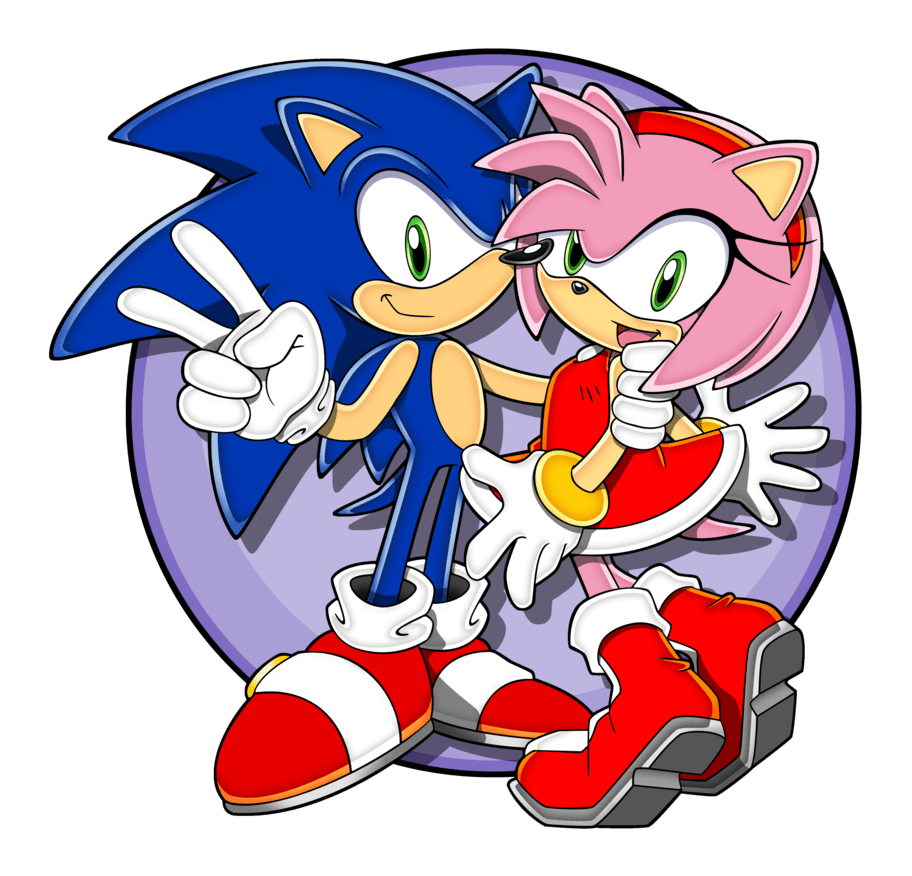 Sonic and Amy Wallpaper.png