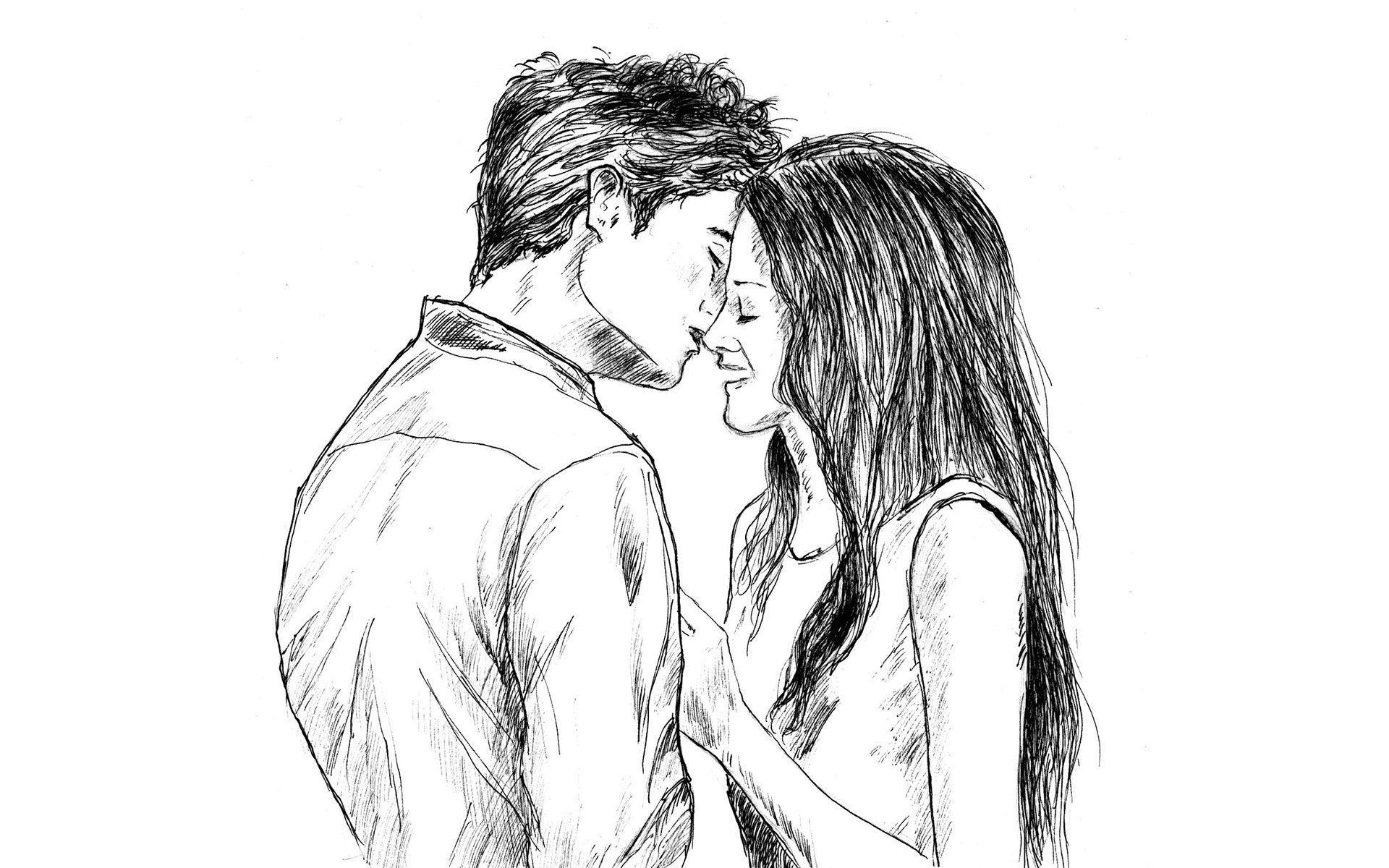 Cute Couple Drawings wallpapers.jpg