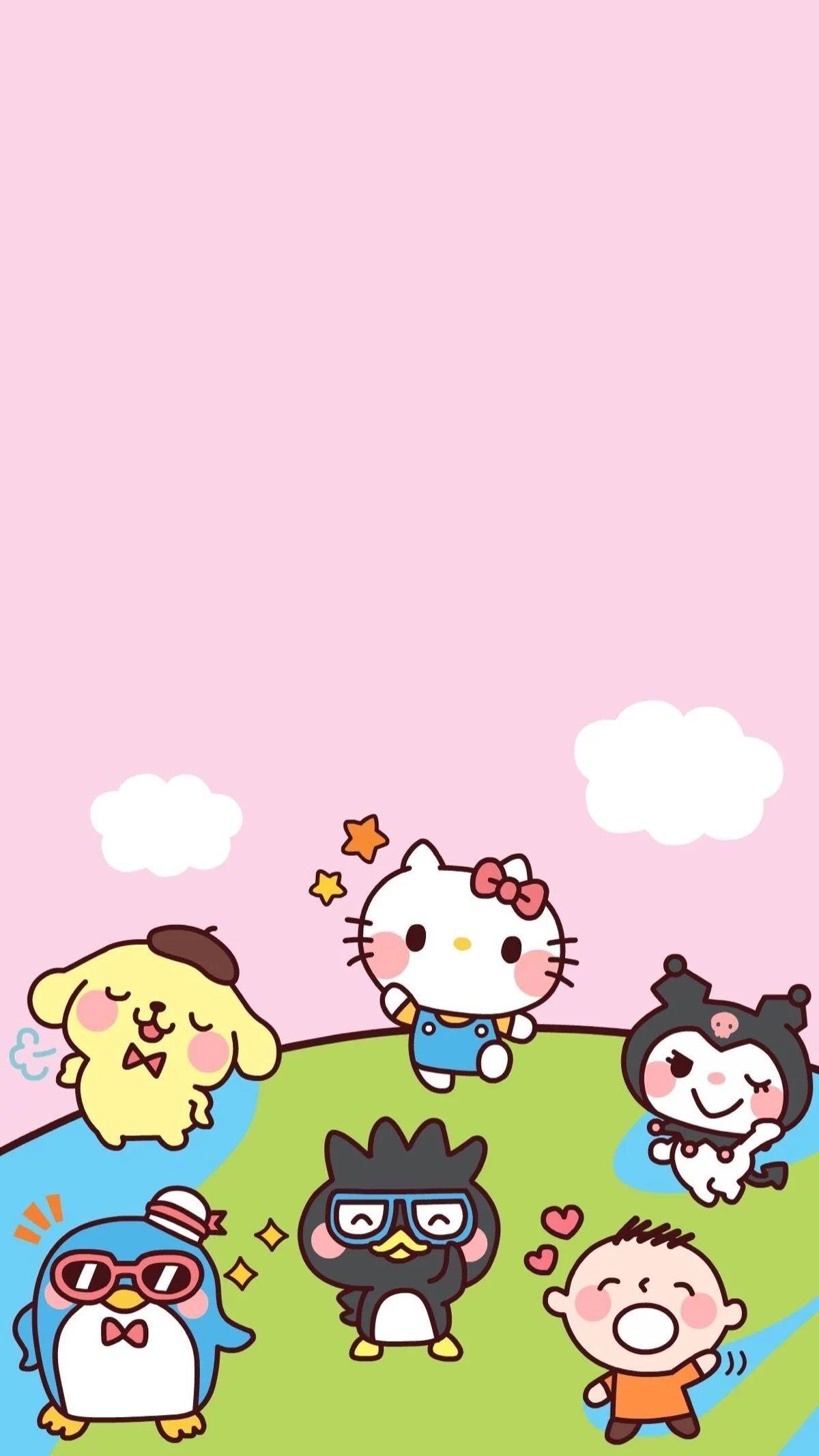 Hello Kitty and Friends wallpaper.jpg