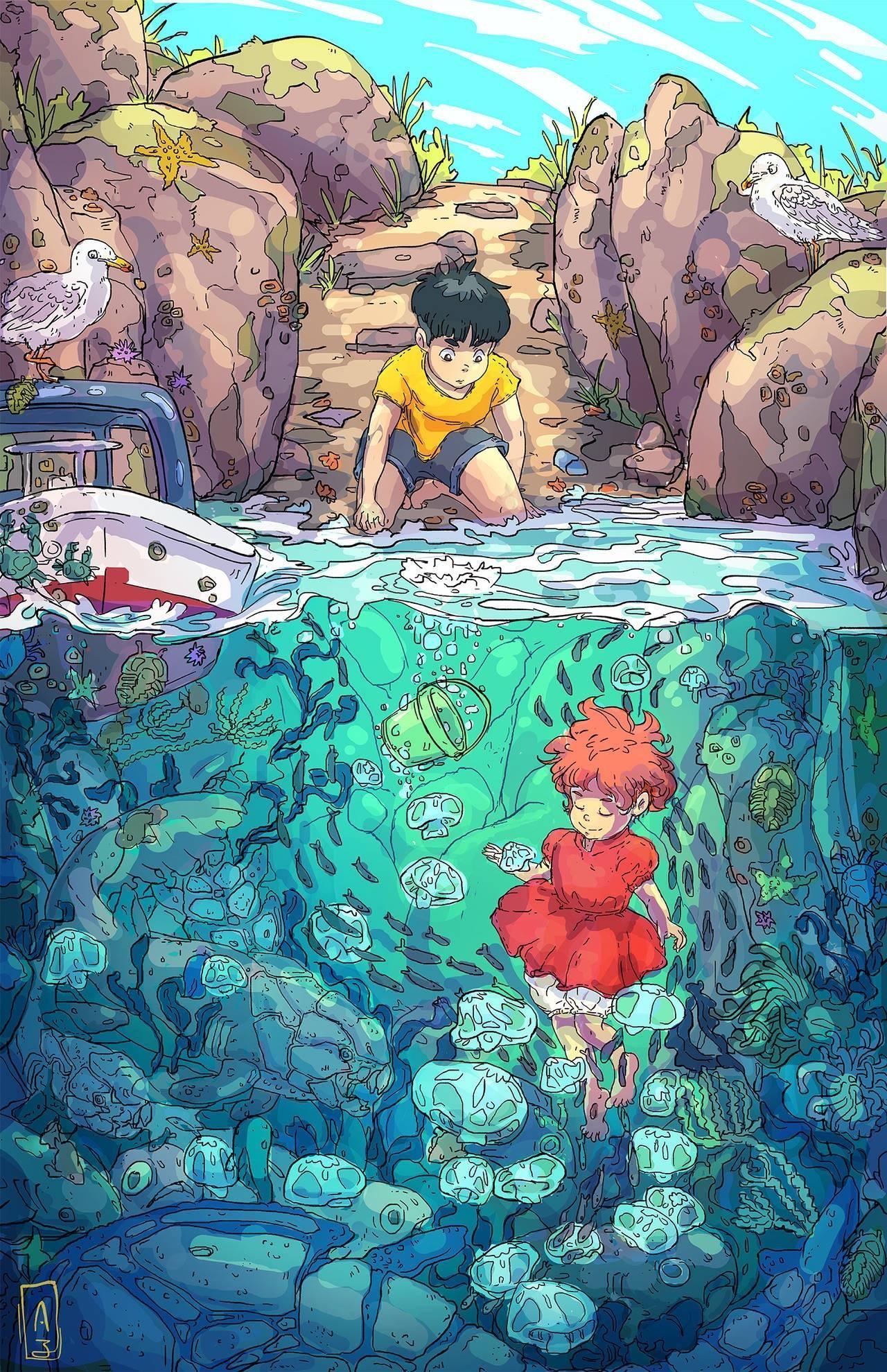 Studio Ghibli Ponyo Wallpapers.jpg