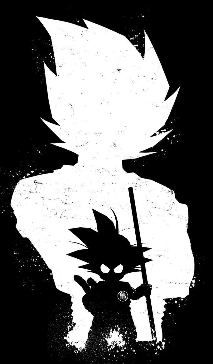 Goku Black and White Wallpaper.jpg