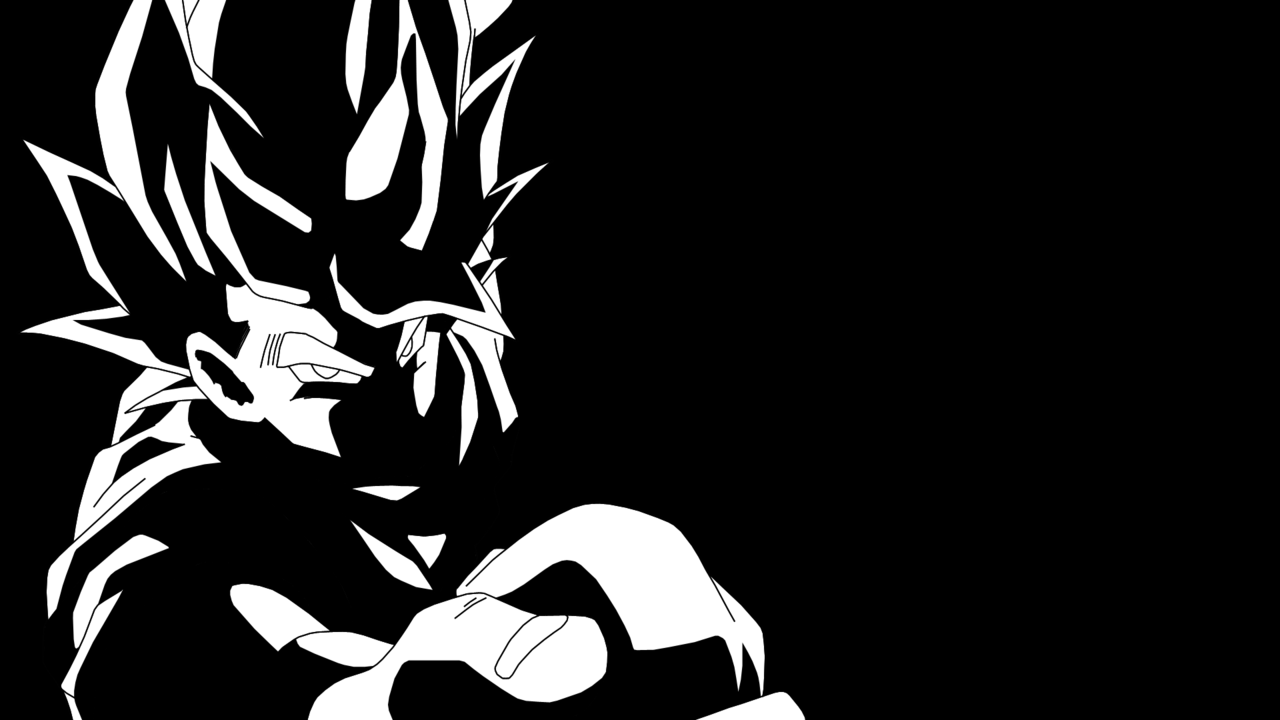 Goku Black and White Wallpapers.png