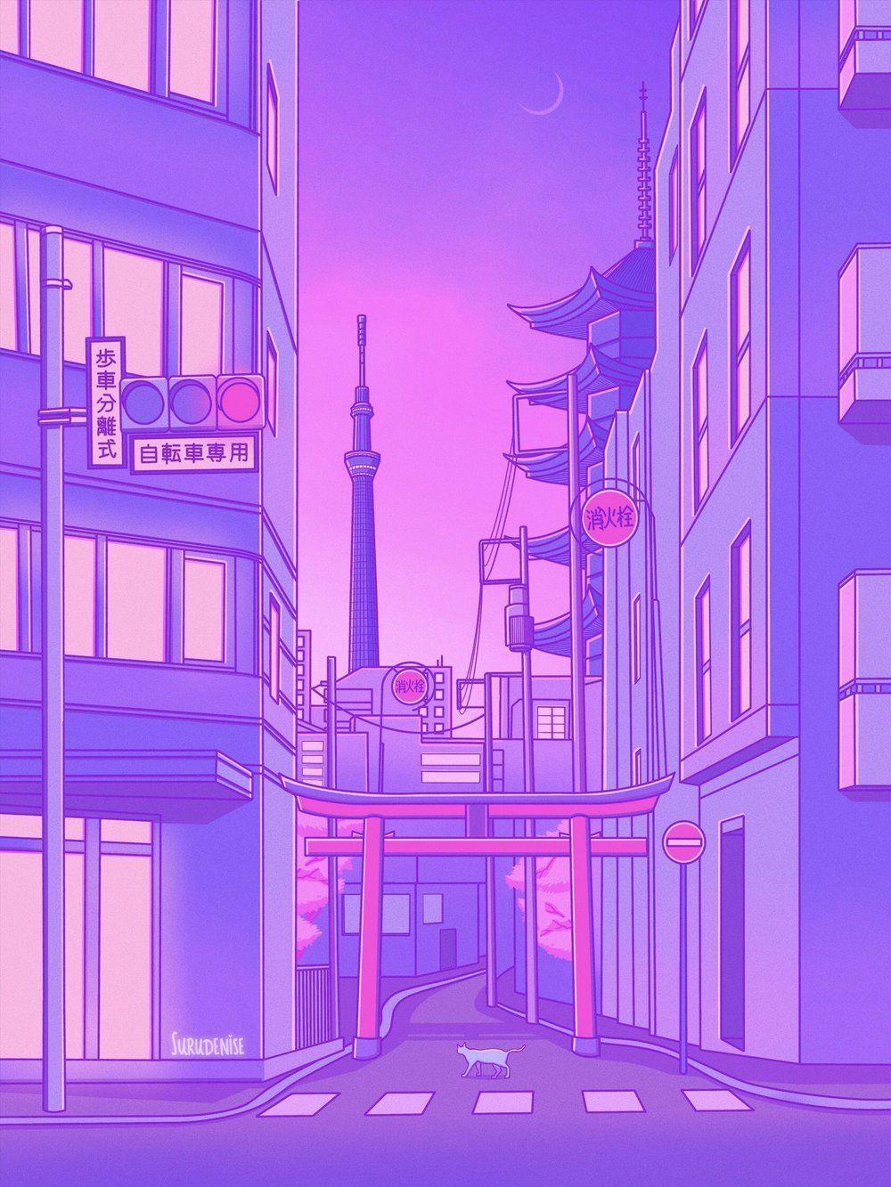 Purple Anime Aesthetic Wallpapers.jpg